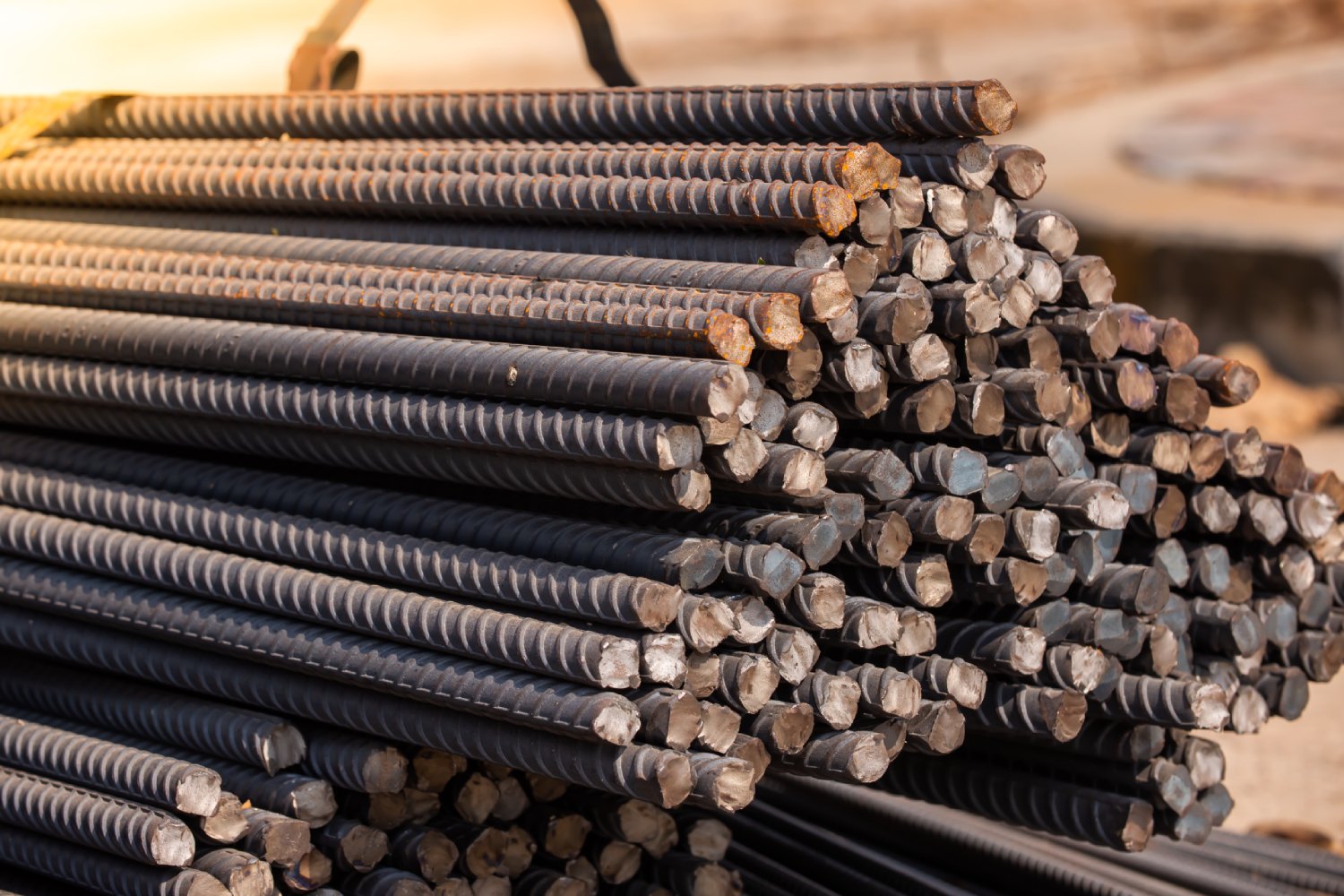 Des barres pour le béton armé. ©Allium Engineering