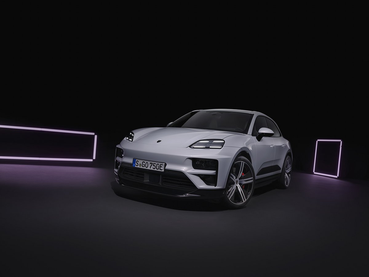 Nouvelle Porsche Macan Turbo électrique. ©Porsche