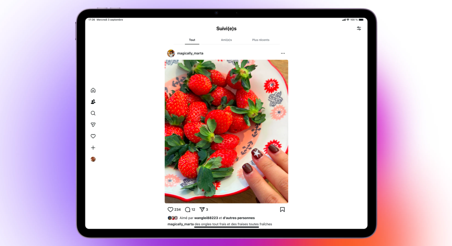 Nouvelle preuve que tout vient à point à qui sait attendre. © Instagram
