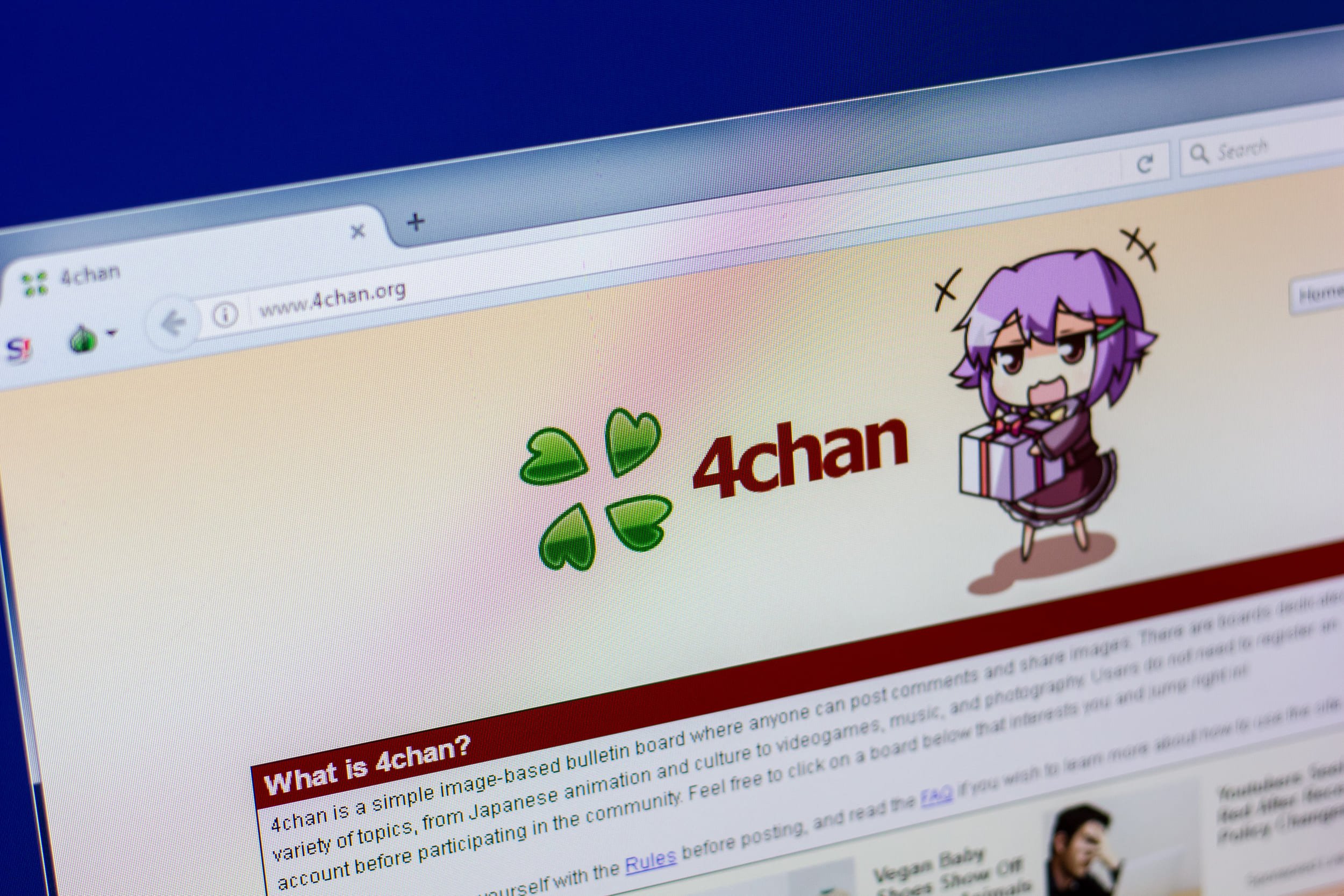 4chan est mort, mais pas son esprit. © Sharaf Maksumov / Shutterstock.com