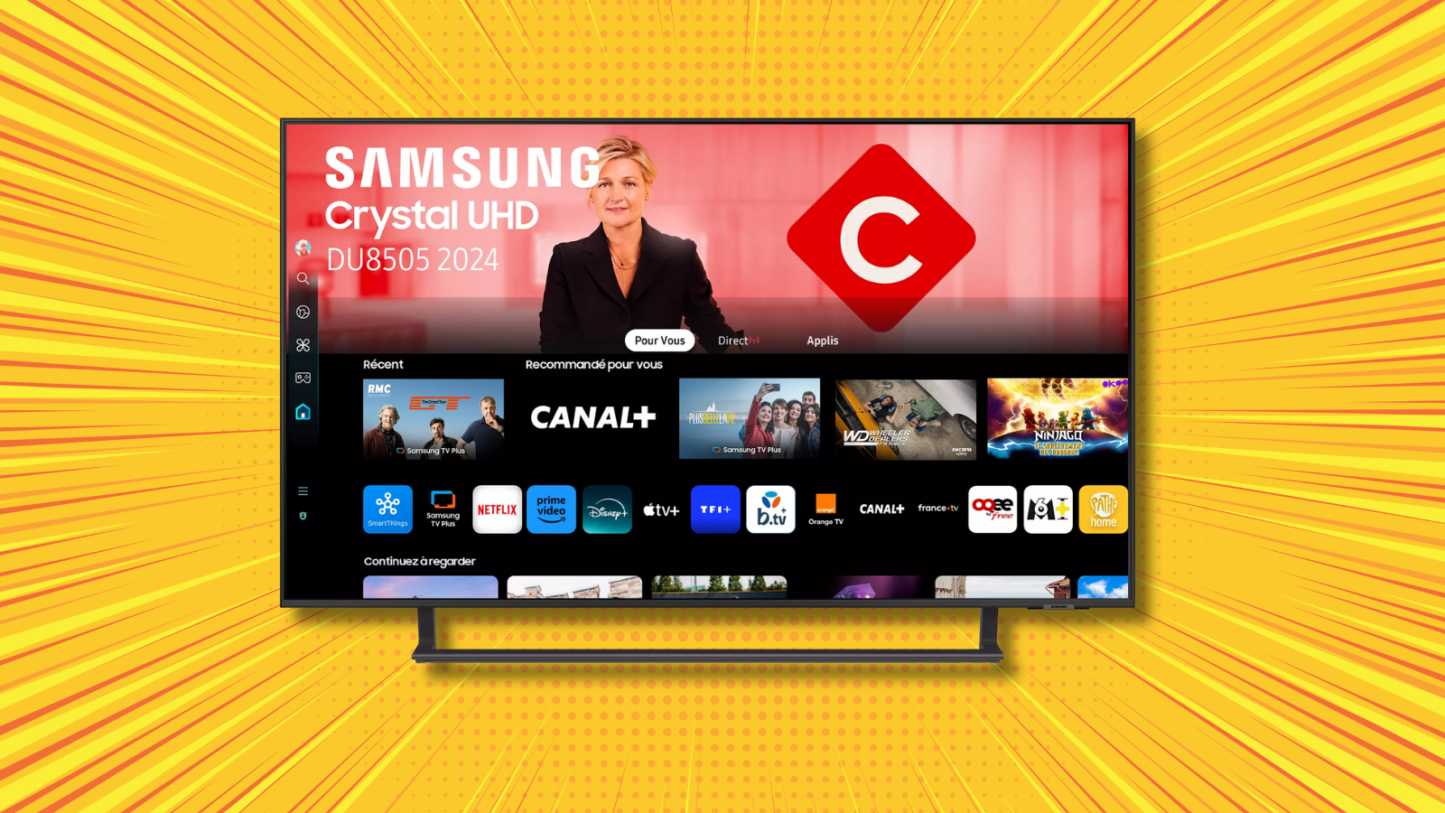 TV 4K à prix mini : Samsung régale avec ce modèle de 50" à moins de 400€ © Clubic
