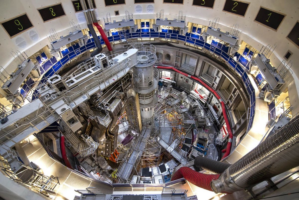 Le Tokamak Pit © ITER Organisation