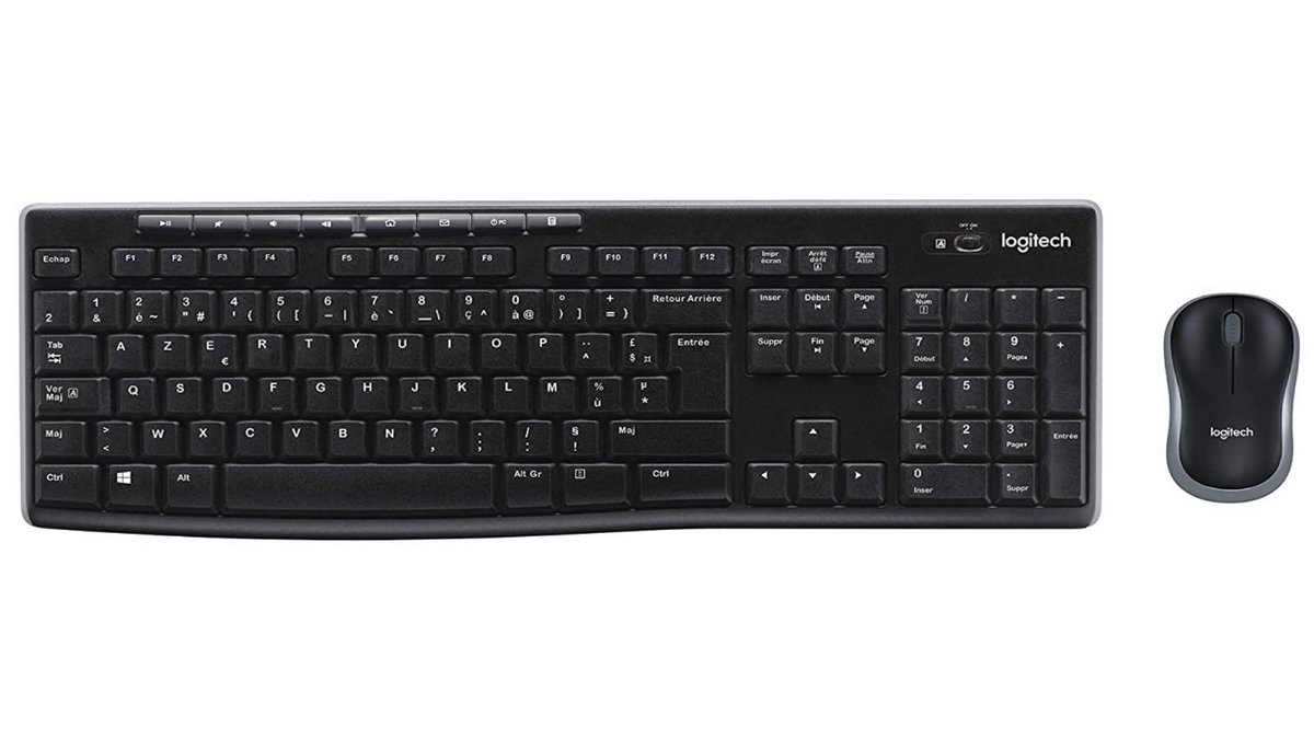 clavier et souris Logitech MK270