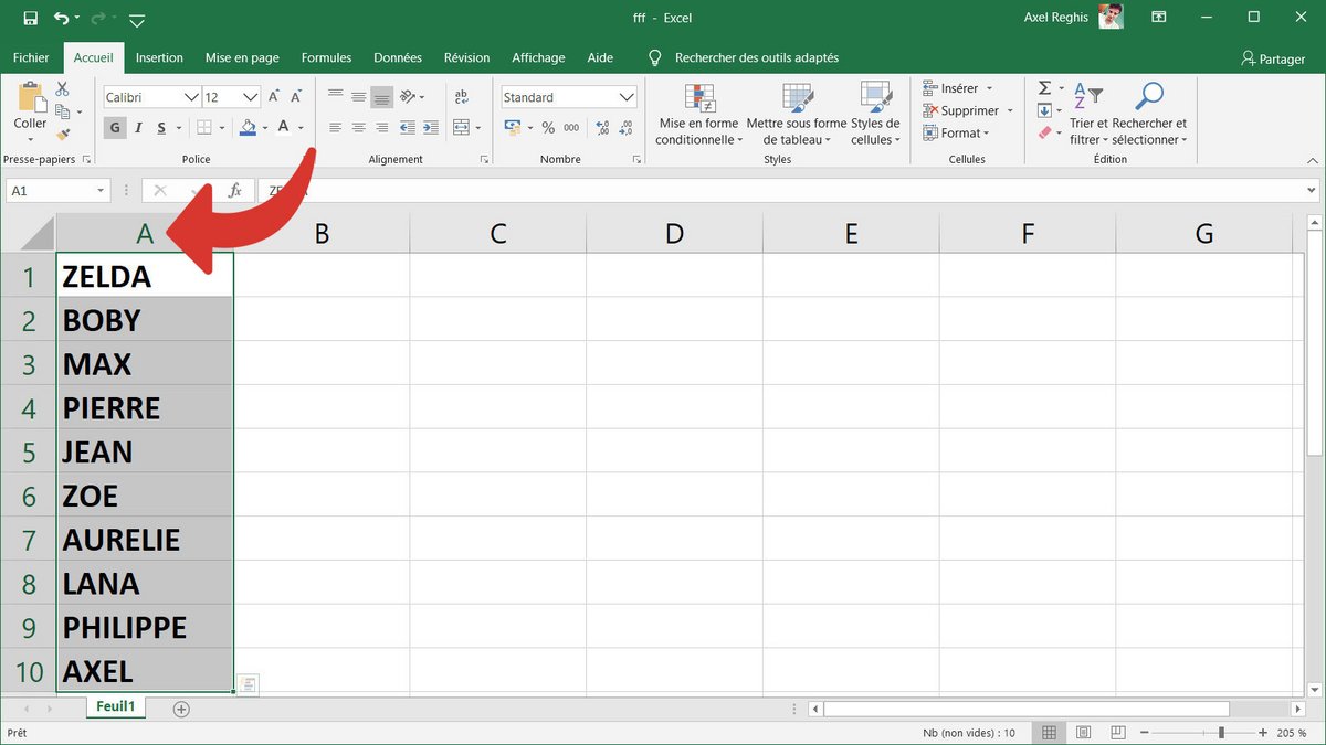 Tuto Excel