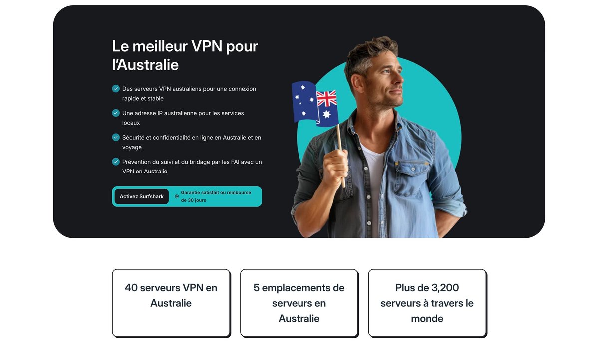C'est le choix malin qui permet de sécuriser un nombre illimité d'appareils avec un seul abonnement, sans faire de compromis sur les fonctionnalités essentielles. © Surfshark