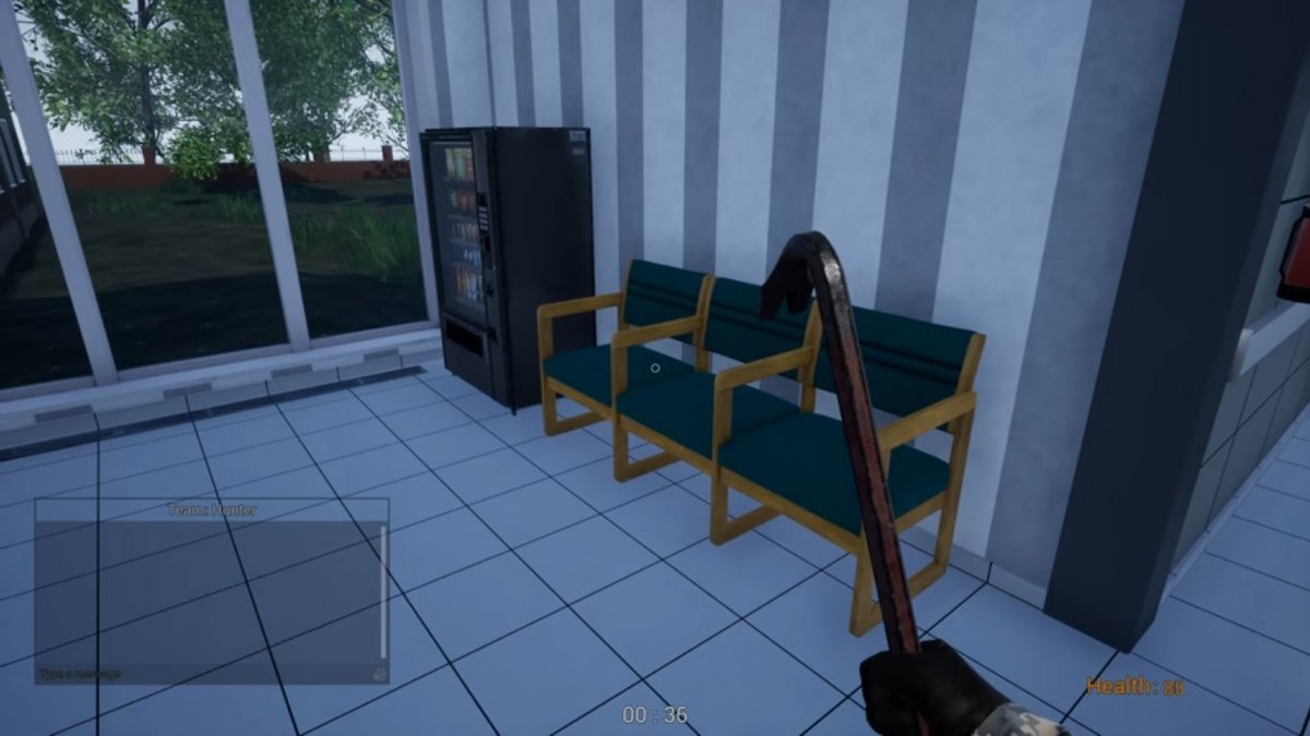 Un joueur équipé d’un skin parcourt une carte lumineuse inspirée de Call of Duty, parfait mélange entre stratégie d’équipe et exploration. - © Prop Hunt