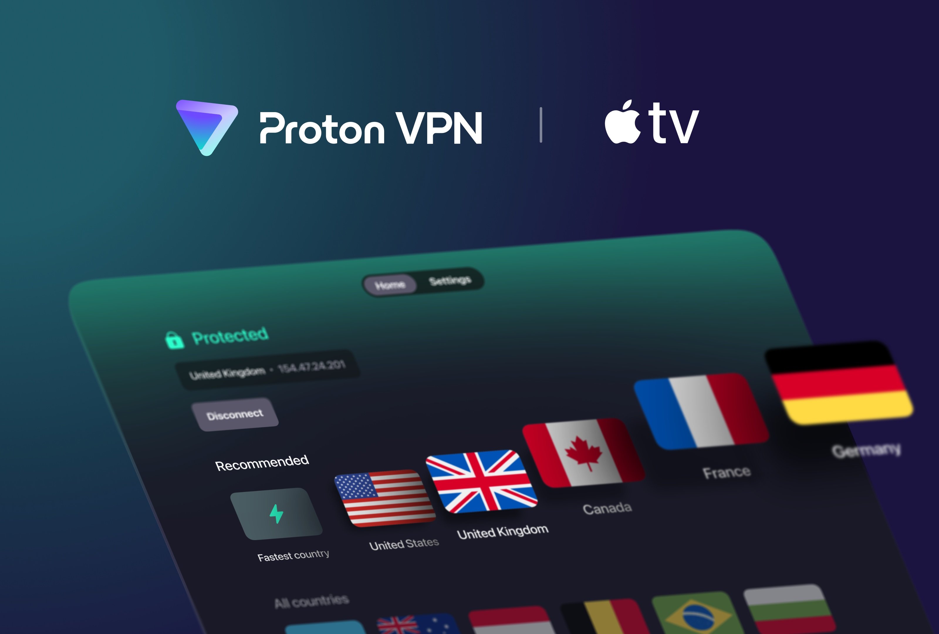 Proton VPN débarque enfin sur Apple TV : 4K ou sécurité, plus besoin de choisir © Proton