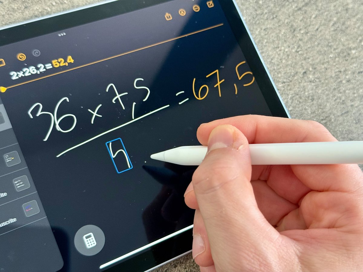 Enfin une calculatrice sur iPad ! © Mathieu Grumiaux pour Clubic