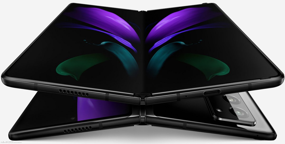 Samsung Galaxy Z Fold 2 render