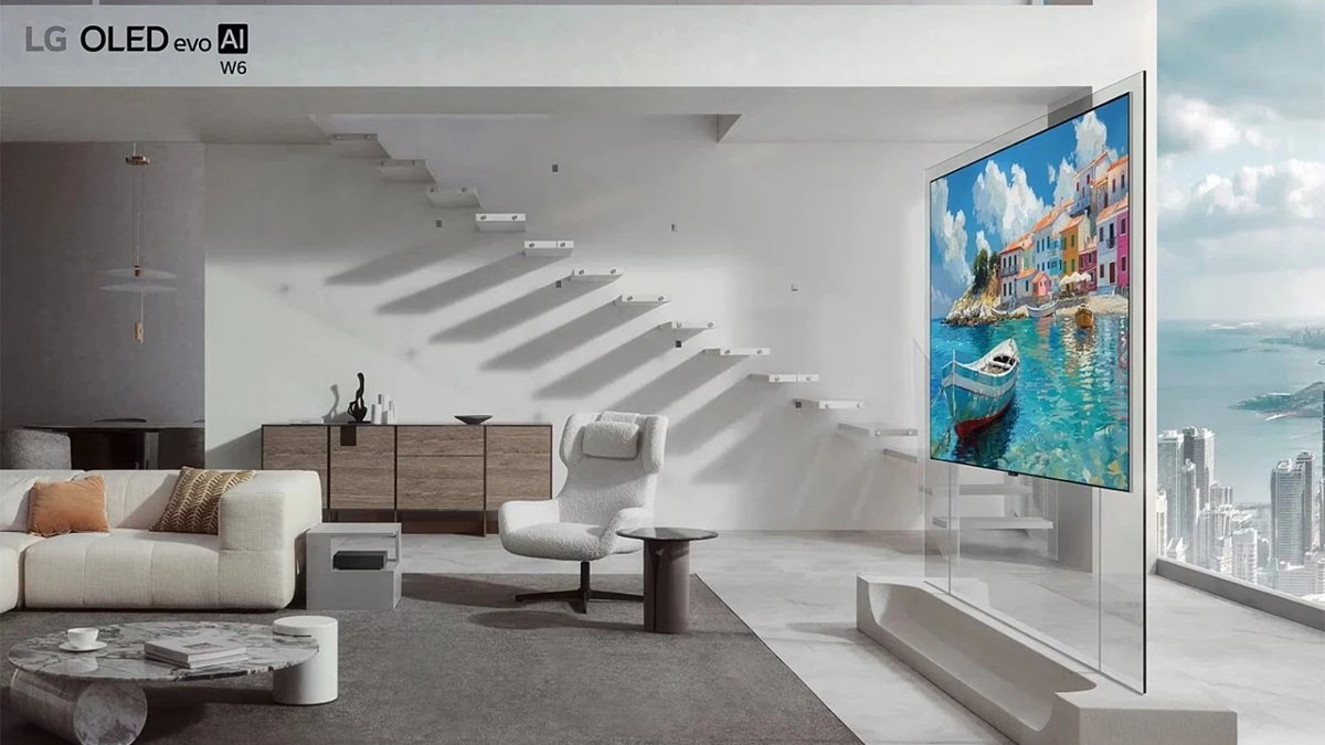 TV LG Wallpaper W6 © LG