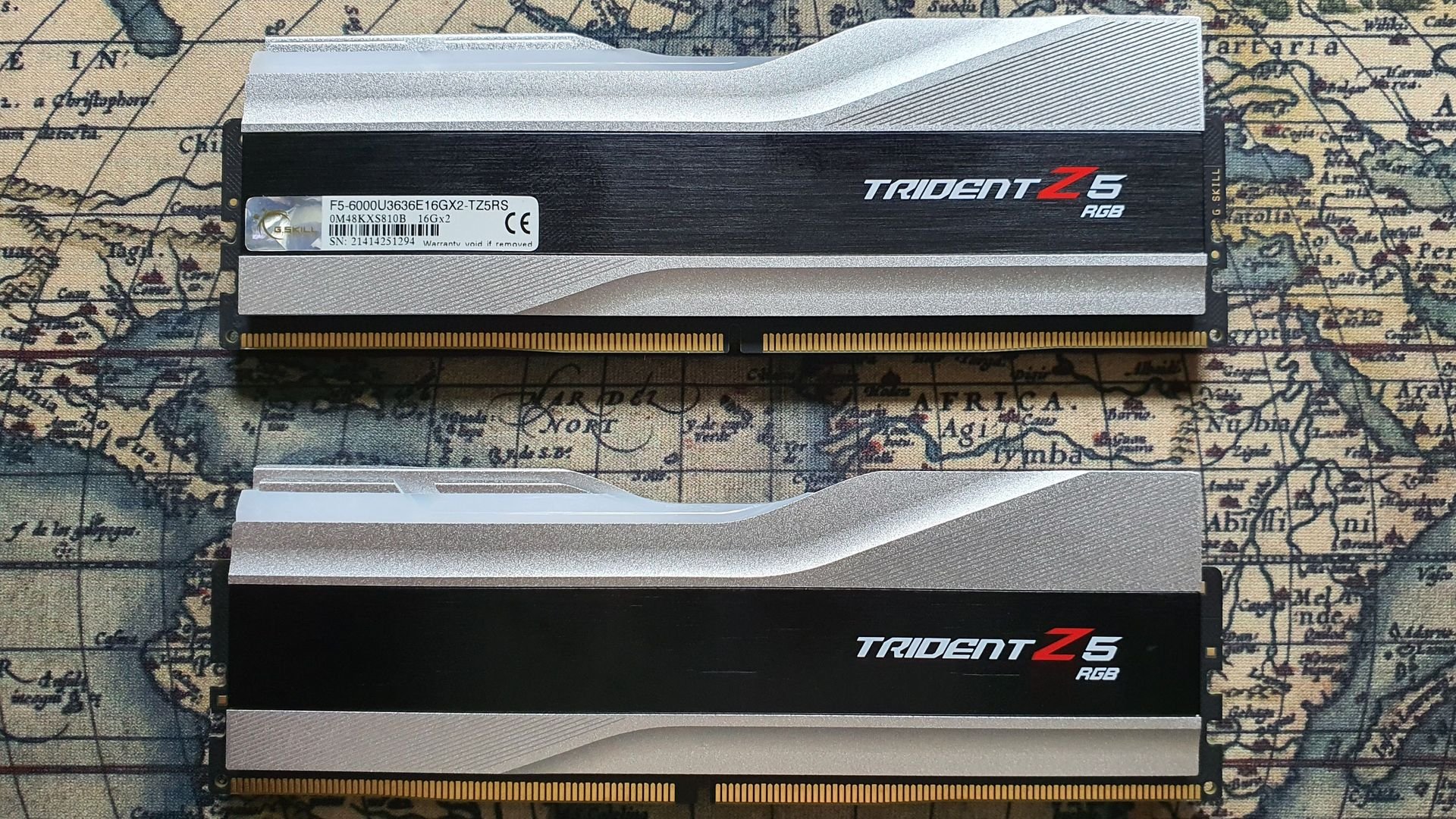 G.Skill reprend - en le changeant légèrement - le design des Trident Z en DDR4 © Nerces