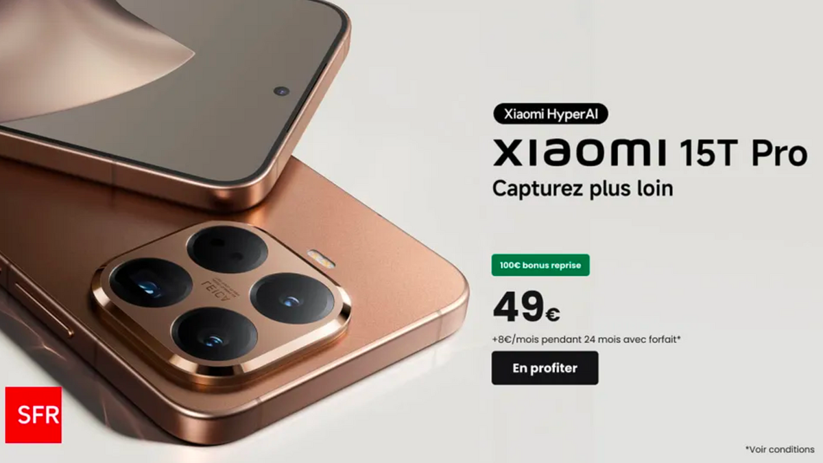 Xiaomi et SFR unissent leurs forces pour rendre le haut de gamme accessible, sans compromis sur la qualité ©SFR
