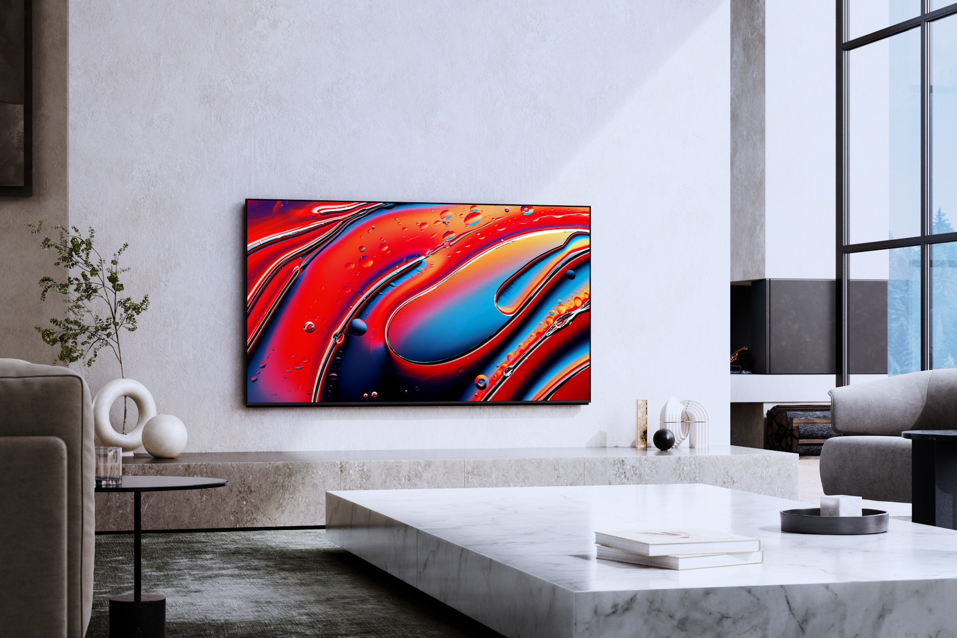 Le nouveau téléviseur Sony Bravia 9 intègre une dalle Mini LED. ©️ Sony 