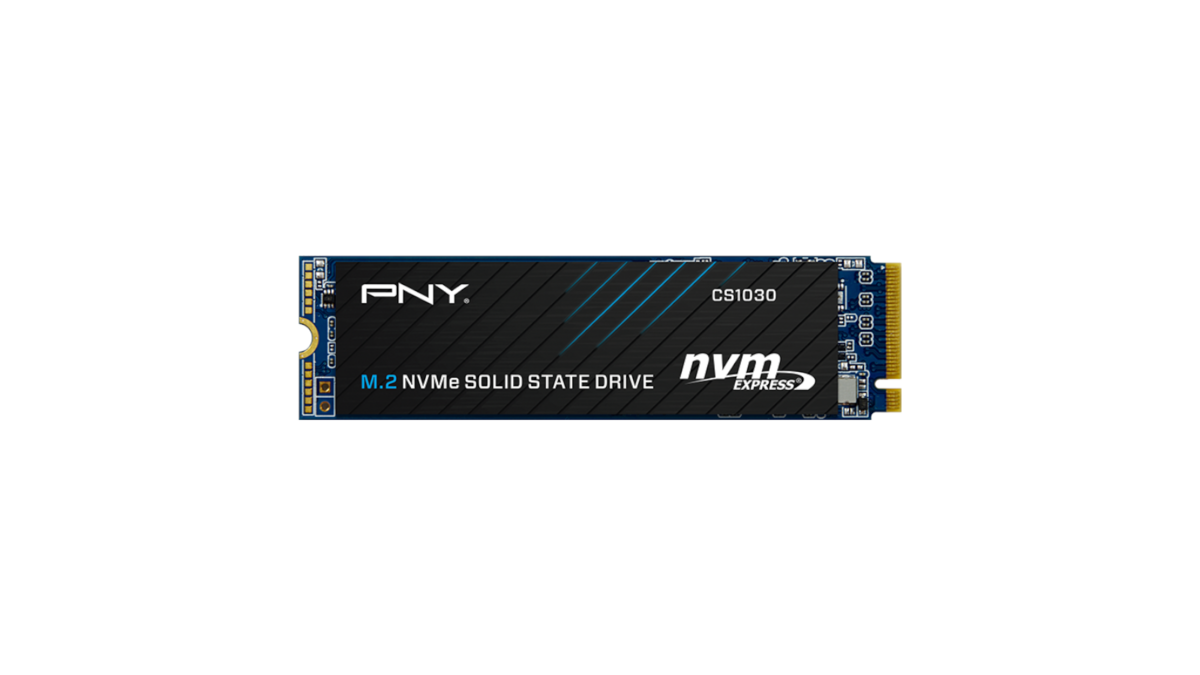 Un SSD performant et fiable, courtoisie de PNY.