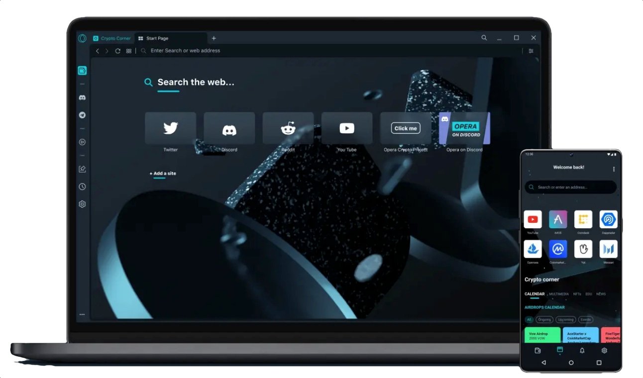 Opera Crypto browser