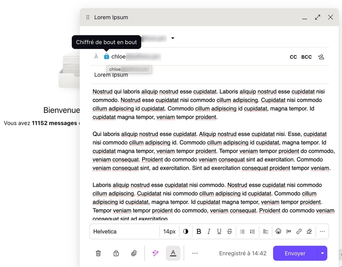 Proton Mail simplifie le chiffrement des messages