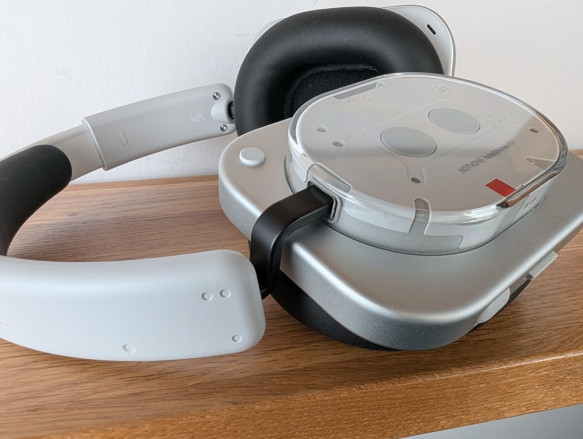 Le casque Nothing Headphone (1). ©Guillaume Fourcadier pour Clubic