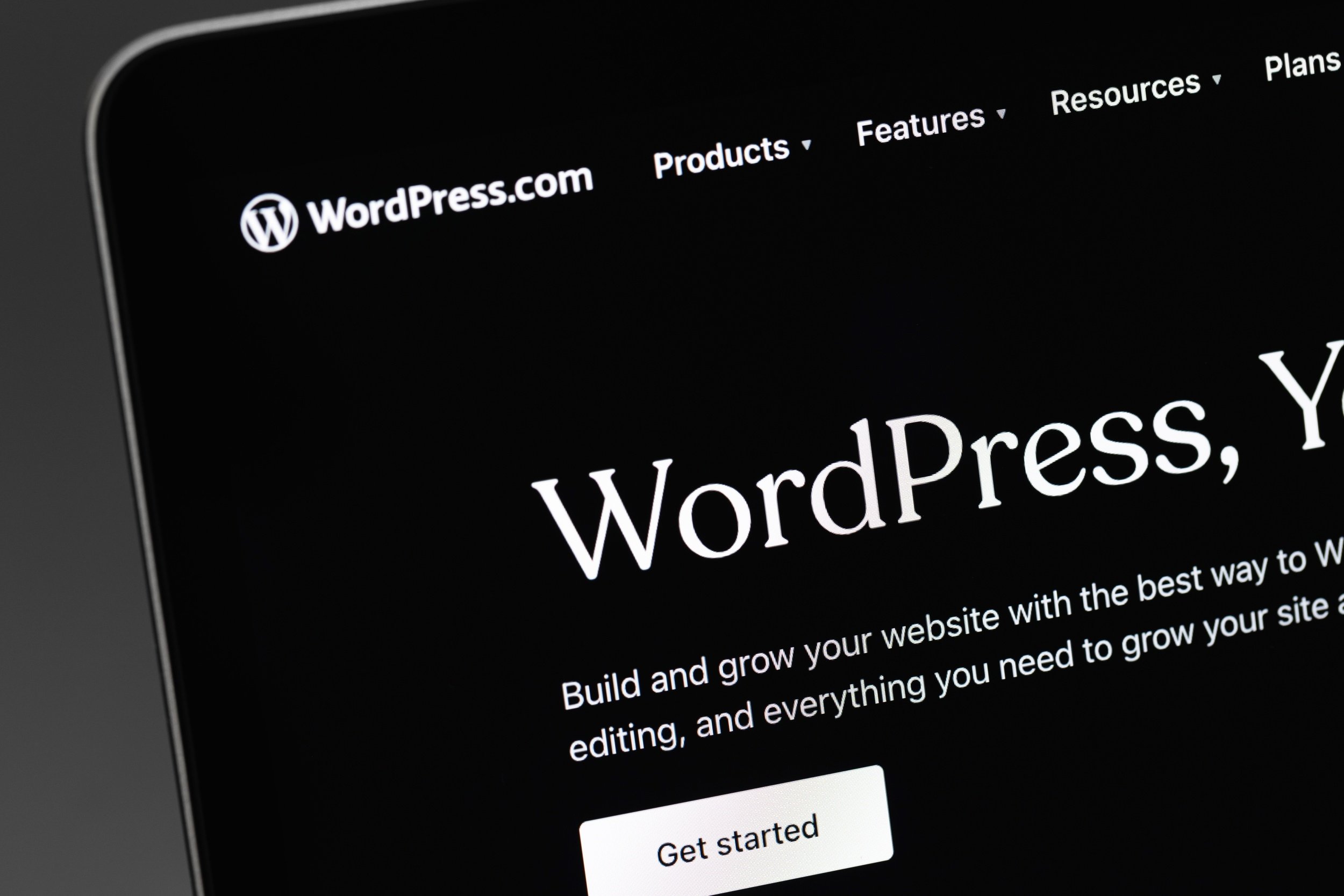 Wordpress passe à l'ère de l'IA avec son nouveau site builder. ©Shutterstock