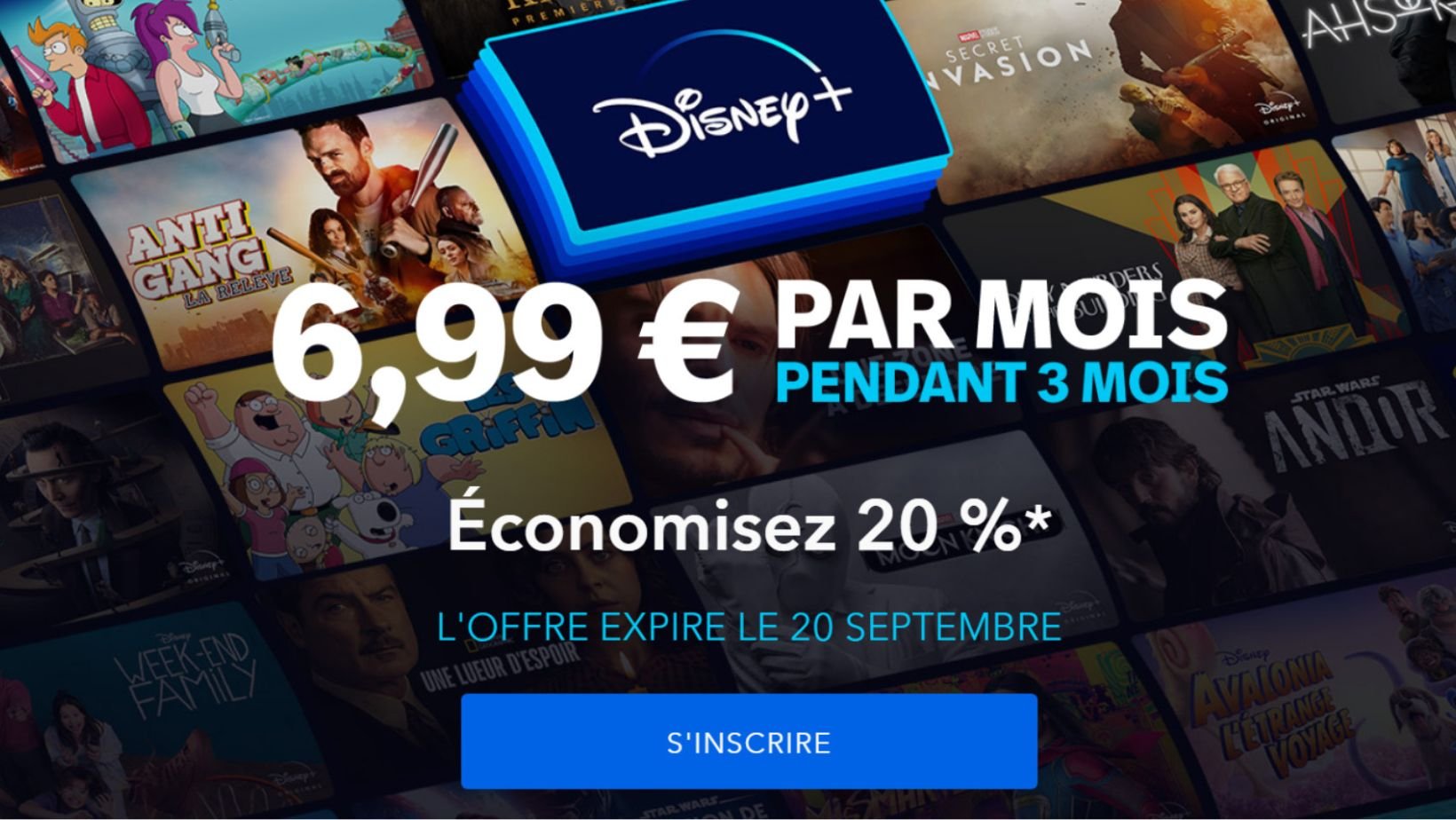 L'offre rentrée de Disney+
