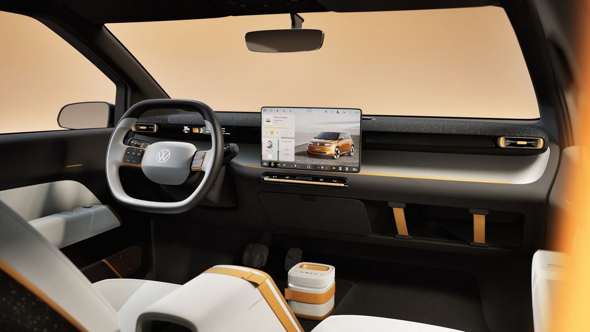 Un intérieur plutôt épuré © Volkswagen