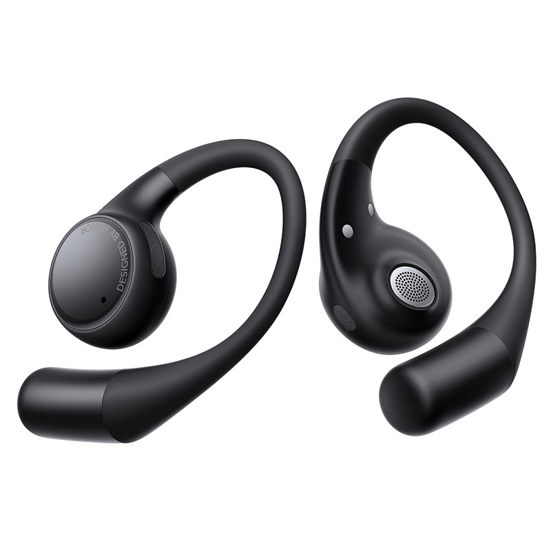 Les Earbuds Open en couleur Polar Black. ©Honor