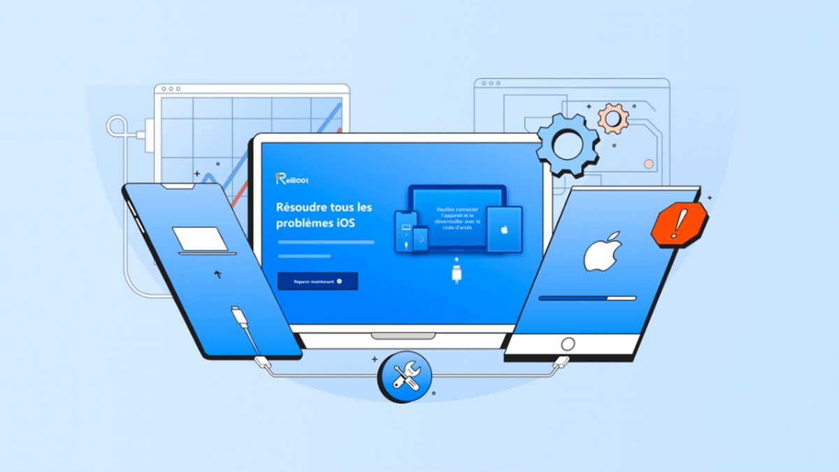 Le logiciel ReiBoot vous permet de régler plus de 150 problèmes ©ReiBoot