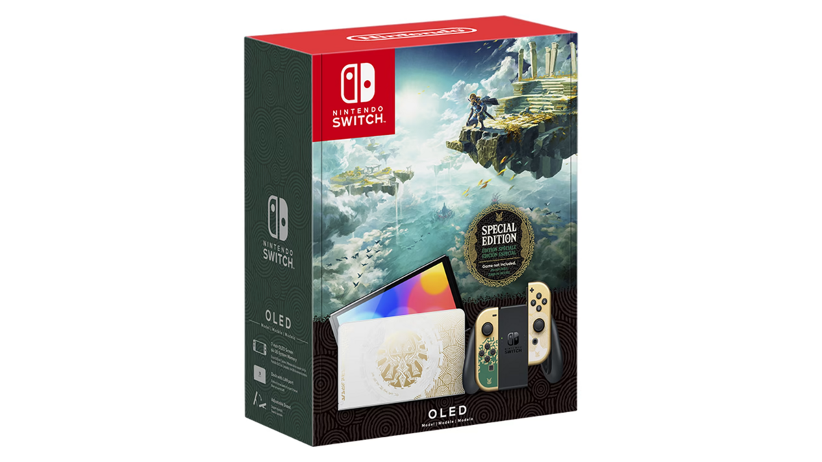 Le pack Switch The Legend of Zelda Tears of the Kingdom