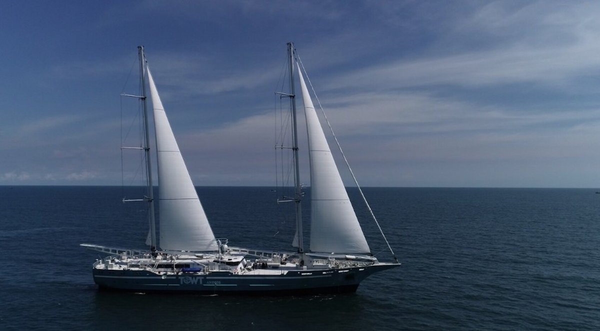 C'est à bord de ce bateau, l'Artemis, qu'Orange a transporté des Livebox © TOWT