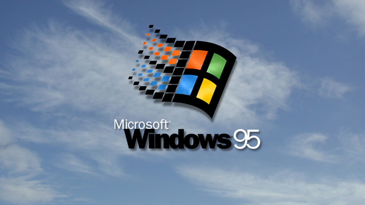 Amateurs de Windows 95, vous allez voyager dans le temps © Microsoft