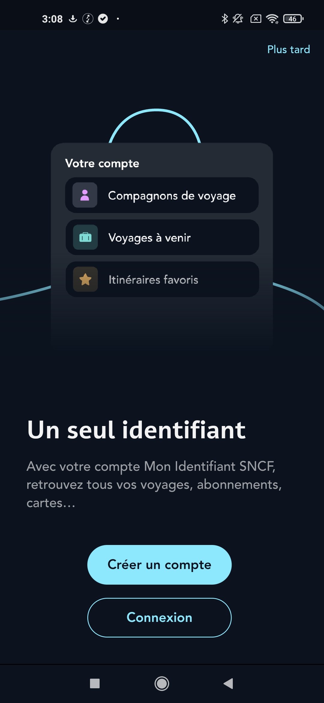 SNCF Connect screen 2