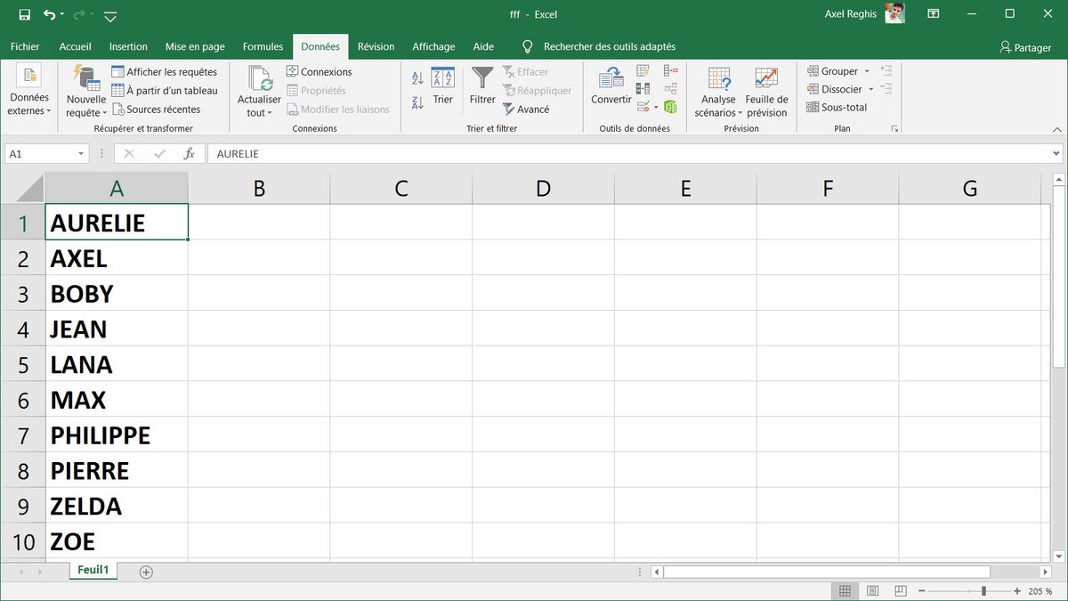 Tuto Excel