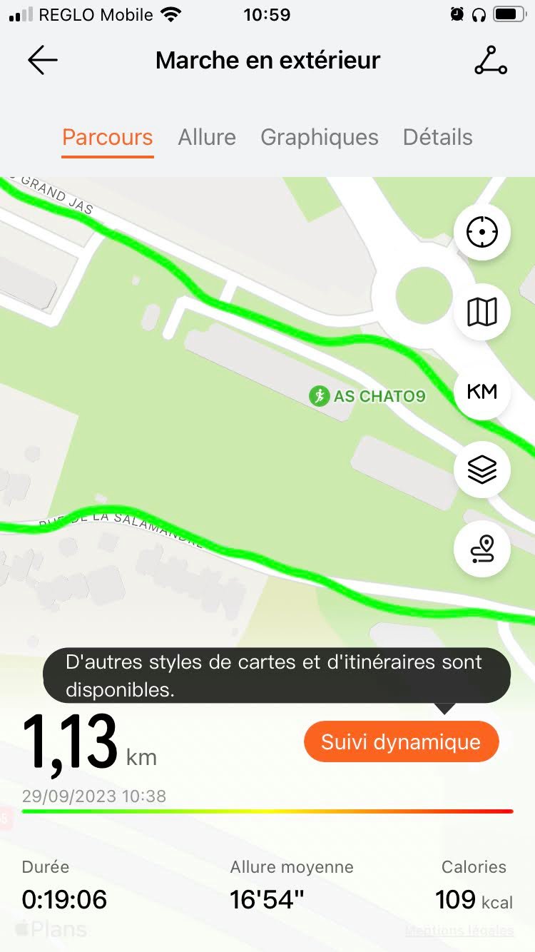 Huawei Watch GT 4 - Suivi GPS 2