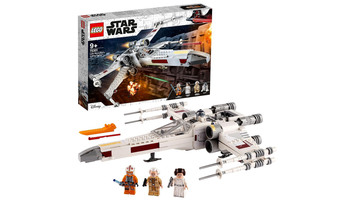 Le vaisseau X-Wing en LEGO issu de la saga Star Wars