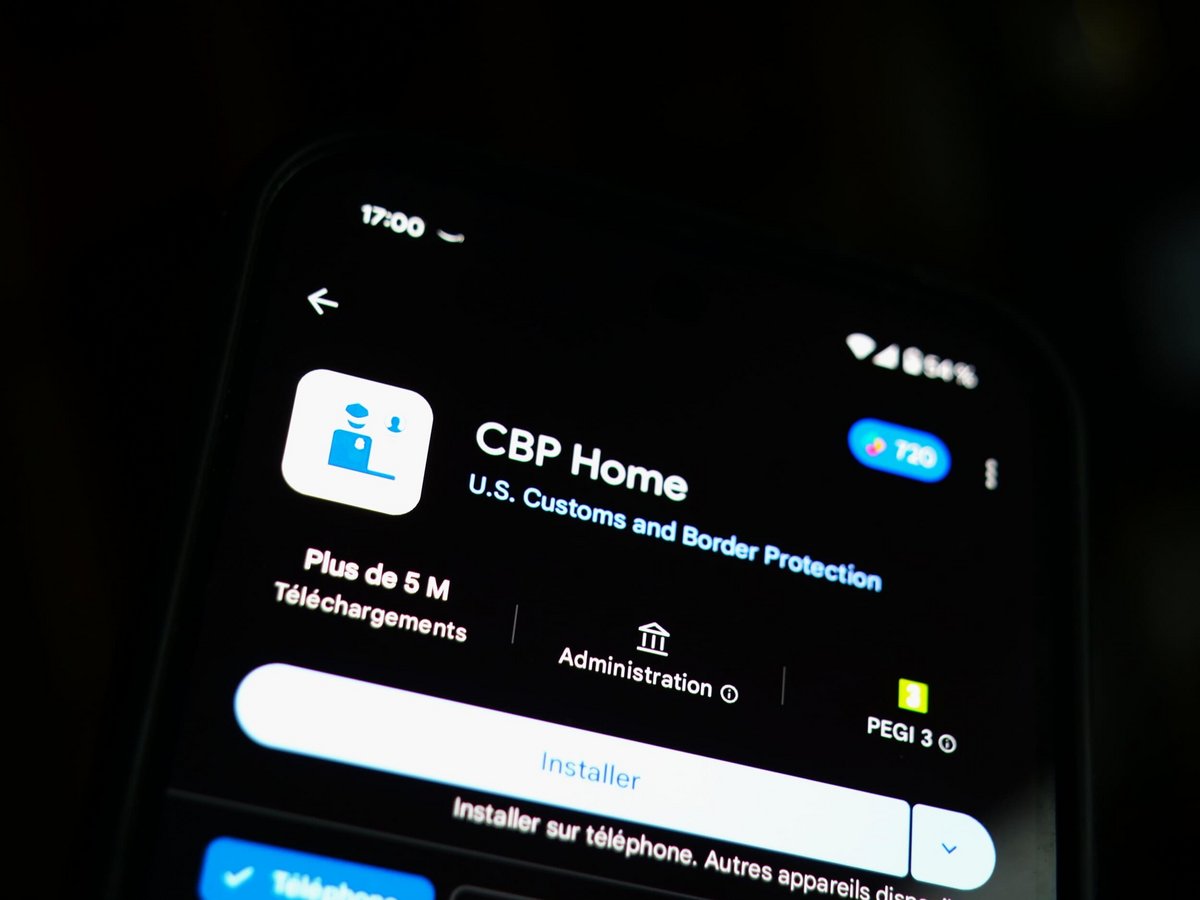 La nouvelle application CBP Home est animée par une mission assez radicale © Alexandre Boero / Clubic