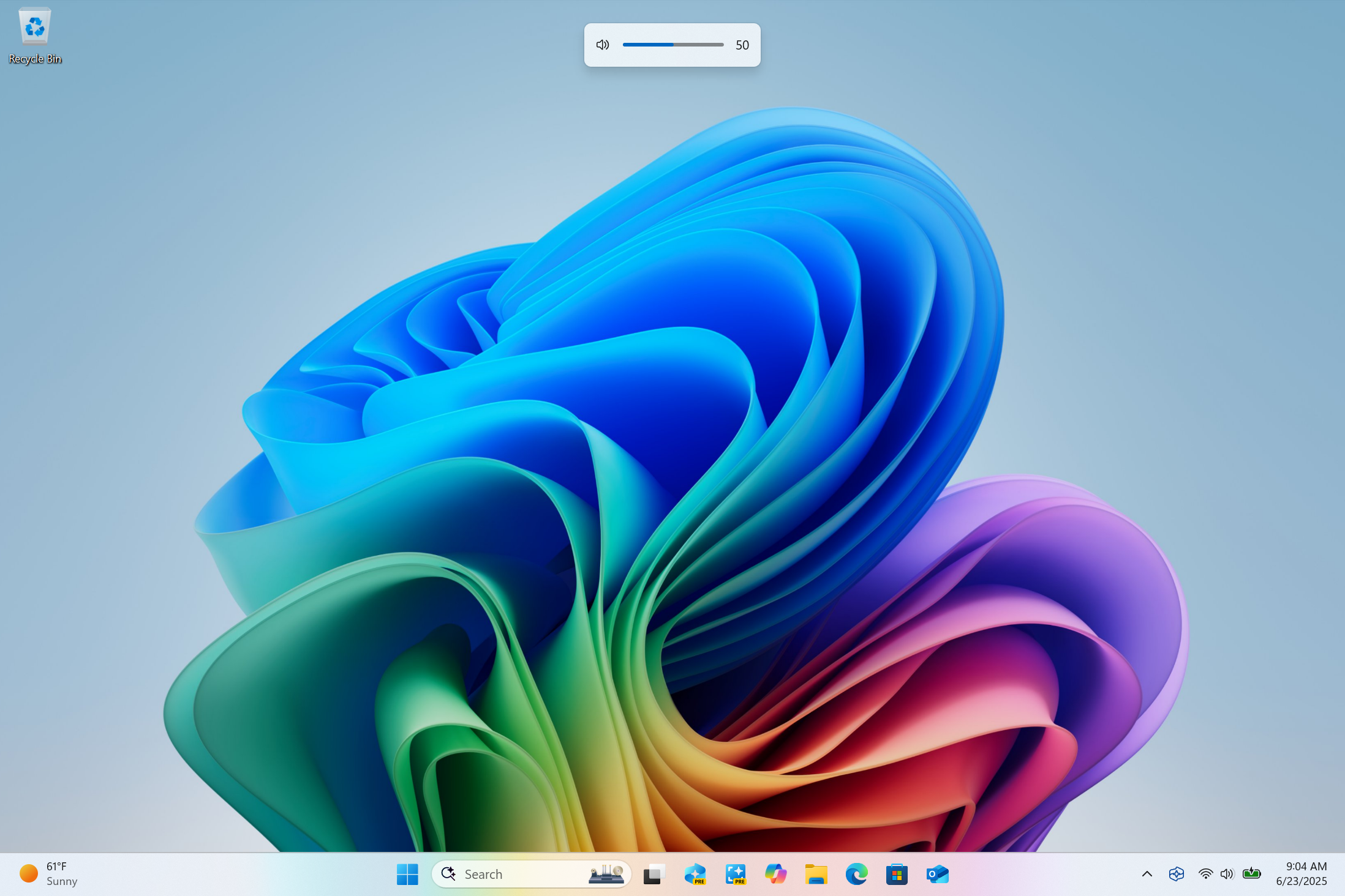 Windows 11 : bientôt plus de contrôle sur l'affichage des indicateurs système. © Microsoft