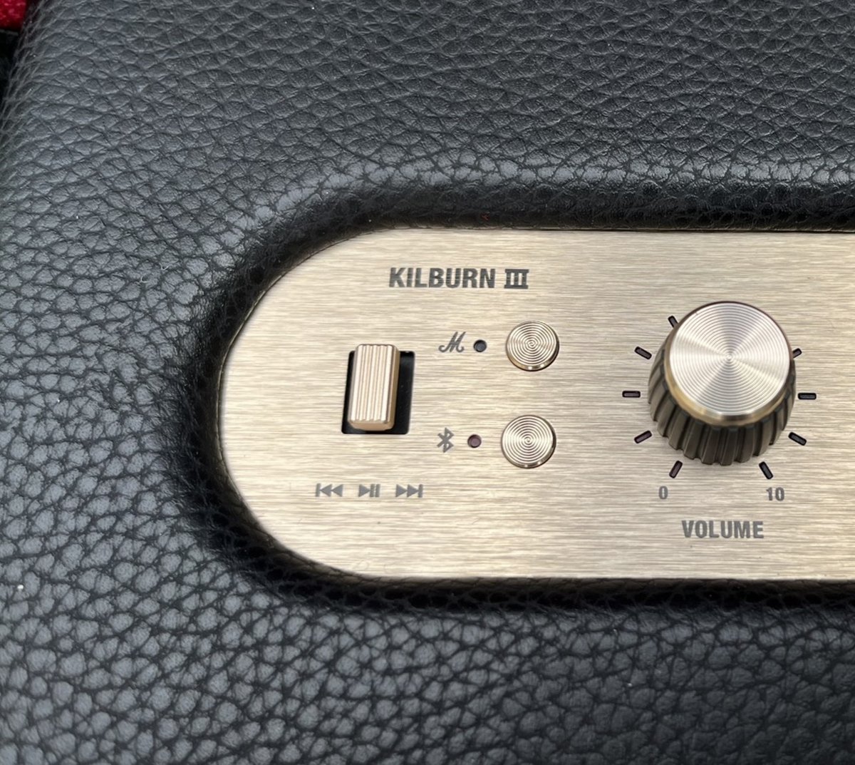 L'interface Marshall "M" permet de changer d'équalizer. © Vincent Touveneau