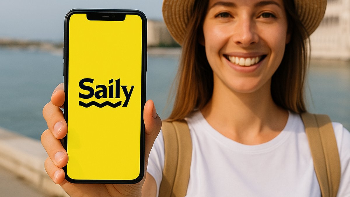 Saily combine eSIM et VPN intégré, idéal pour naviguer en sécurité en Europe et accéder à ses contenus habituels sans restriction - © OpenAI | Axel Reghis