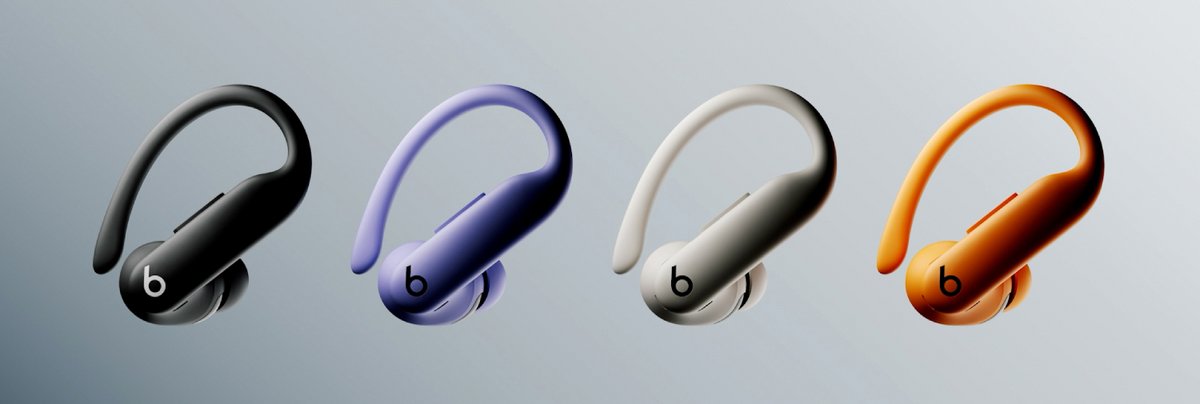 Les différents coloris des Powerbeats Pro 2 © Beats