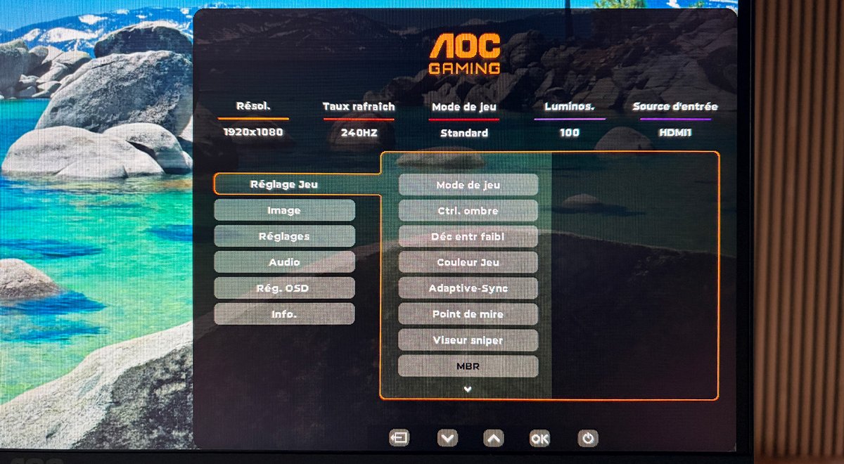 Divers préréglages sont proposés dans les paramètres. ©Charles Gouin-Peyrot pour Clubic