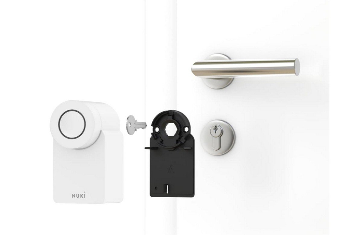 La serrure connectée Nuki Smart Lock. © Nuki