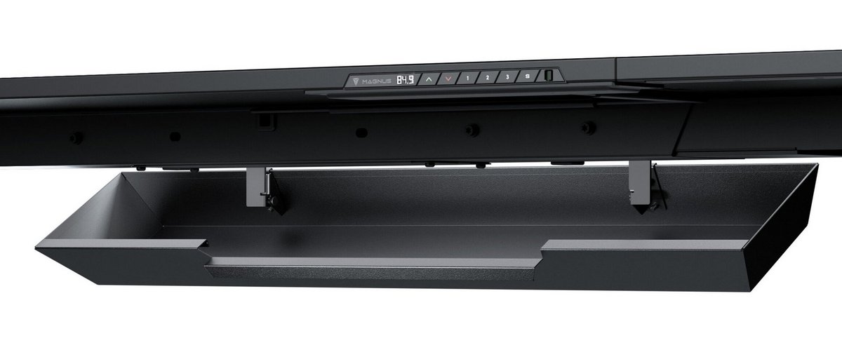 Pratique, ce plateau à câbles inclinable. ©SecretLab