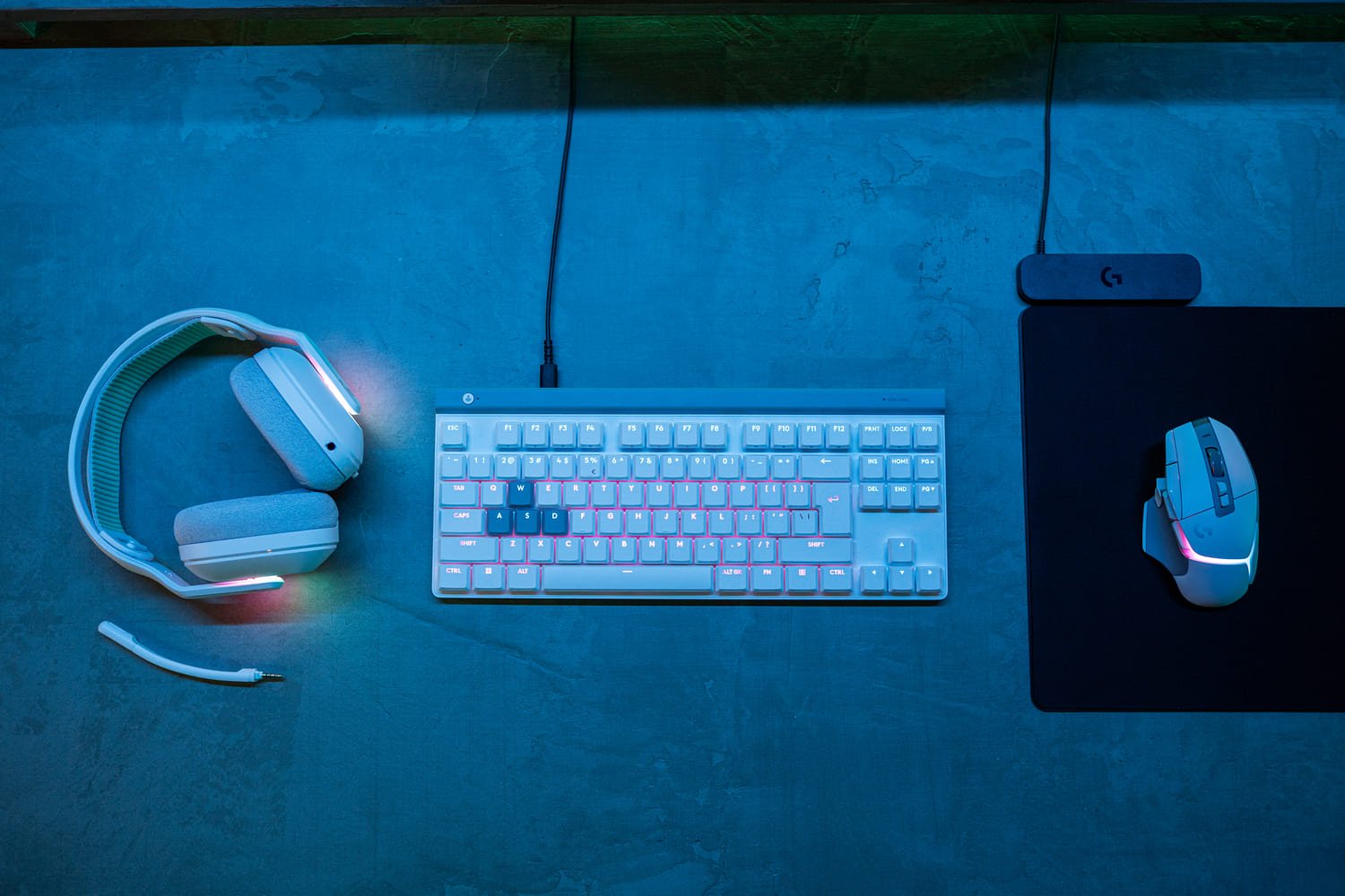 Le G515 Rapid TKL est ultra mince. ©Logitech