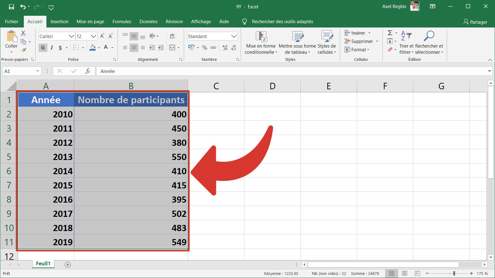 Tuto Excel