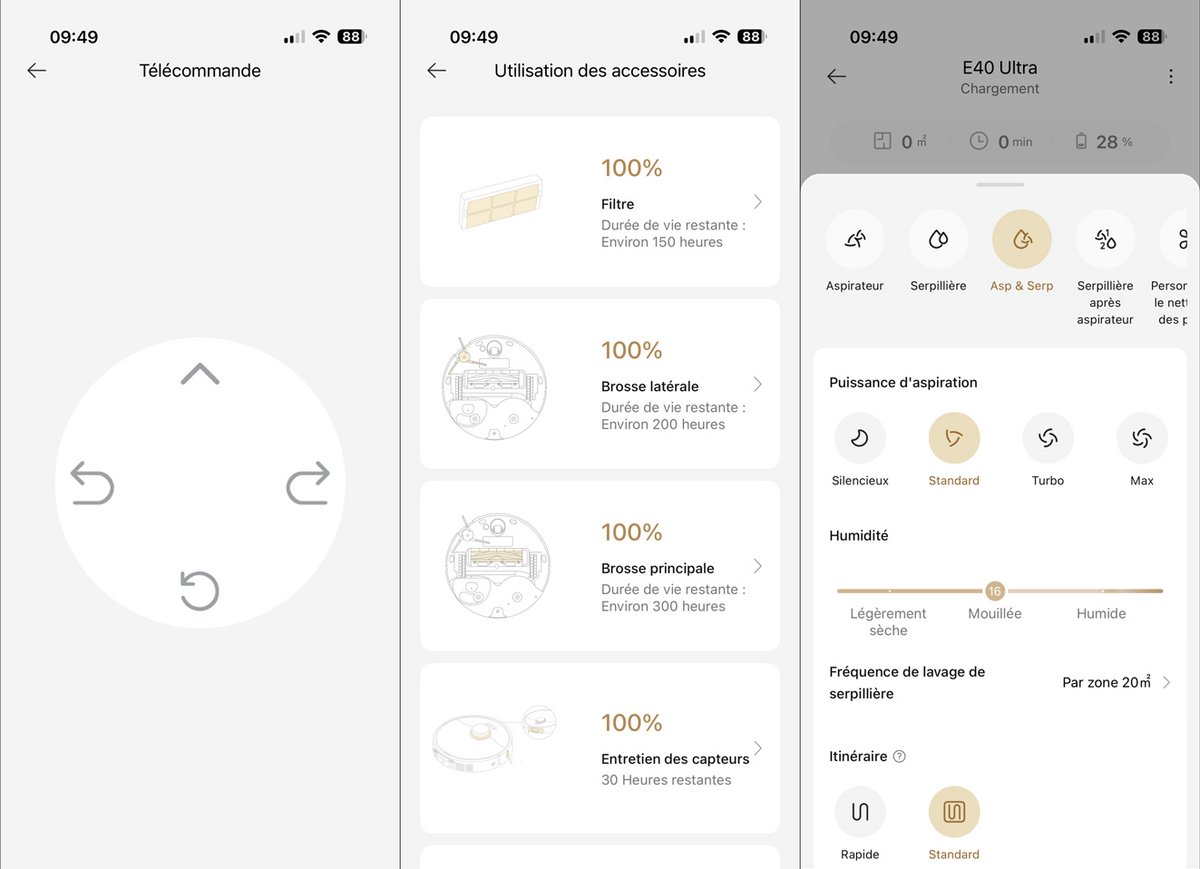 La télécommande permet de faire une course d'aspirateur robots ! ©Charles Gouin-Peyrot pour Clubic