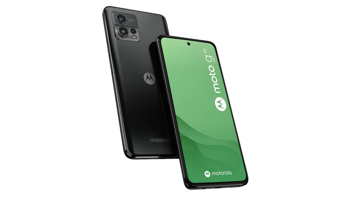 Le smartphone 4G Motorola Moto G72