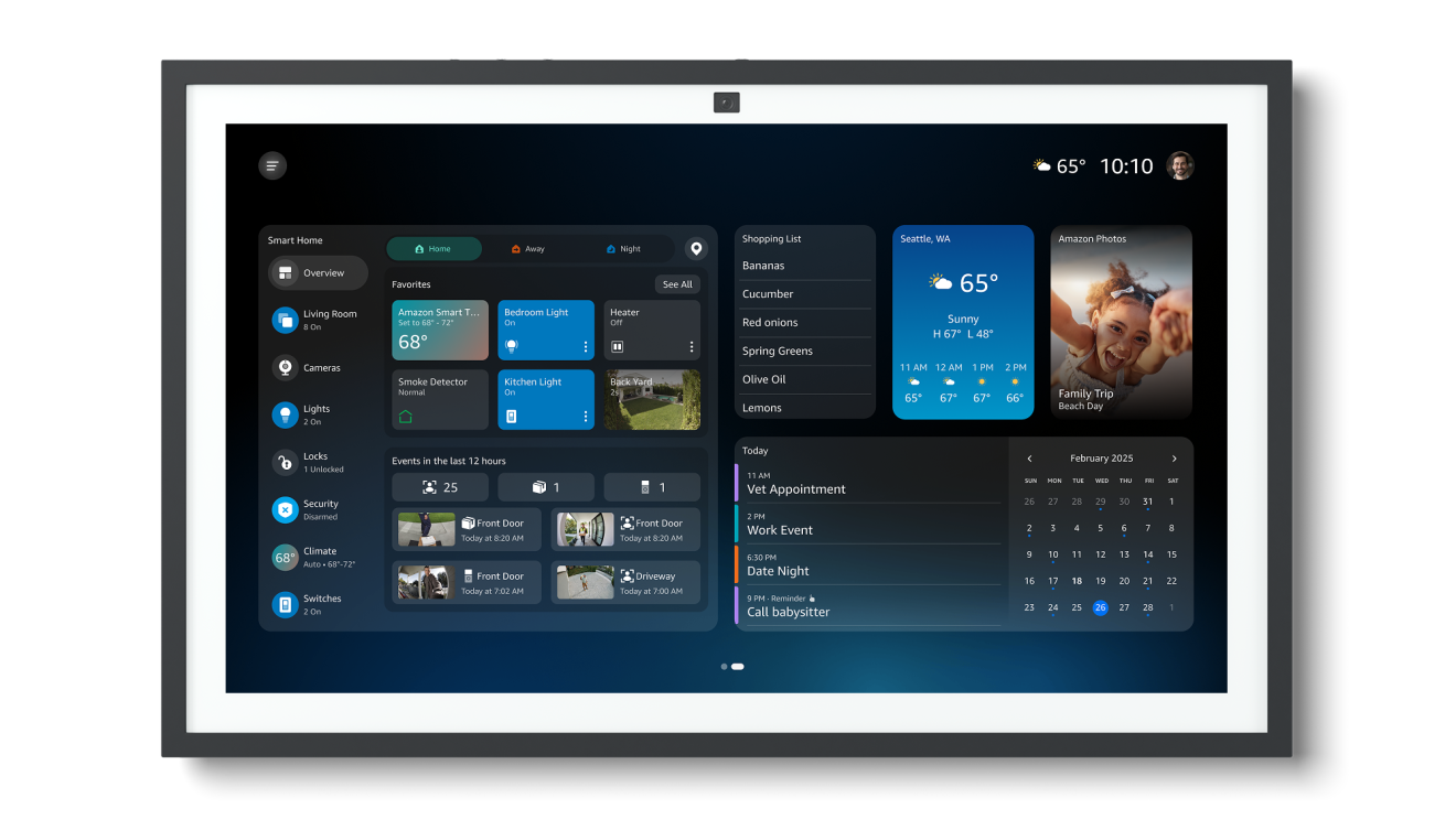 Une interface plus intelligente pour afficher les informations qui comptent vraiment © Amazon