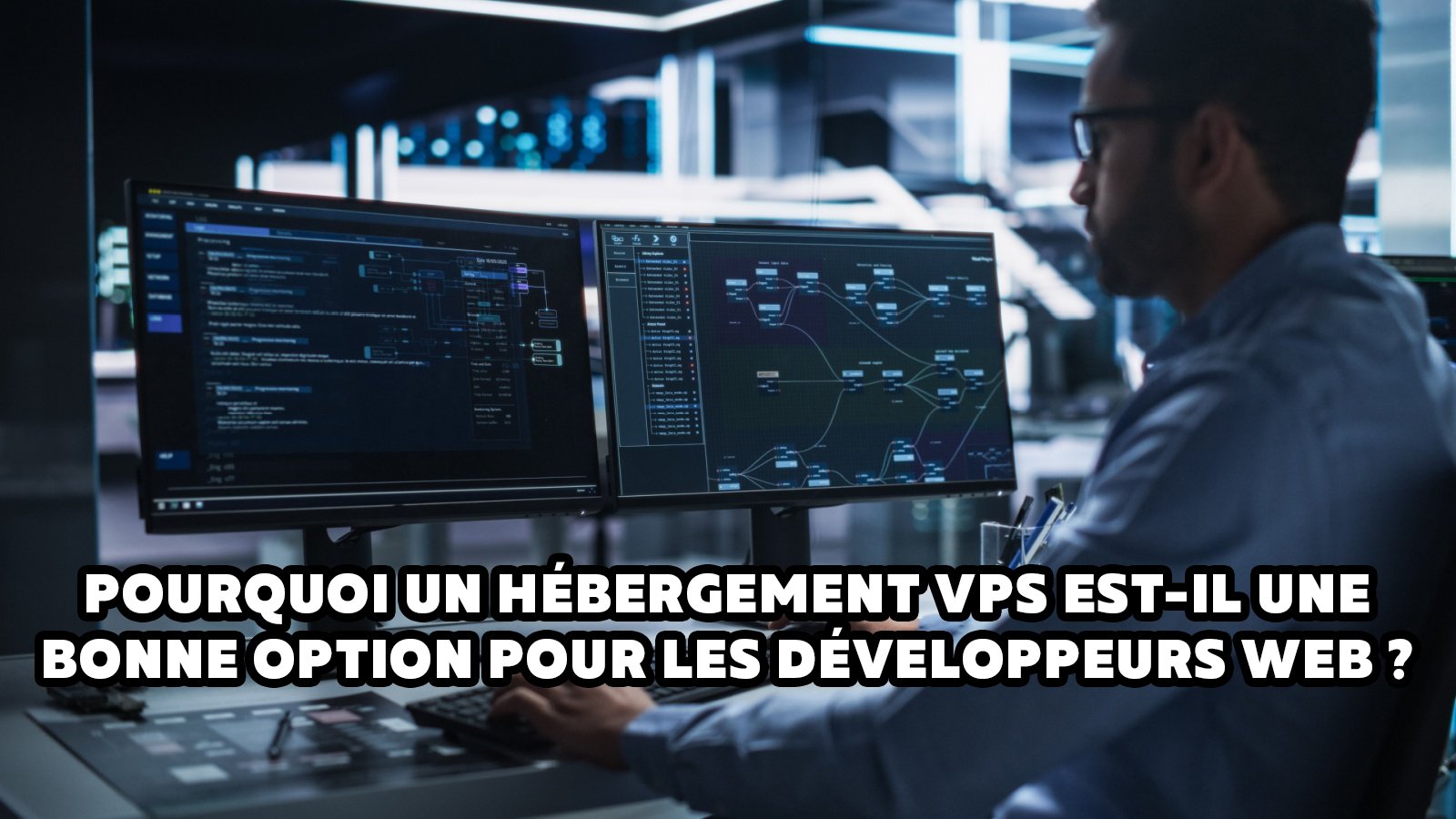 Un VPS divise un serveur physique en plusieurs serveurs virtuels avec ressources dédiées, offrant flexibilité et personnalisation. Plus performant qu’un hébergement partagé et moins coûteux qu’un dédié, il s’adapte parfaitement aux projets web exigeants - © Axel Reghis | OpenAI