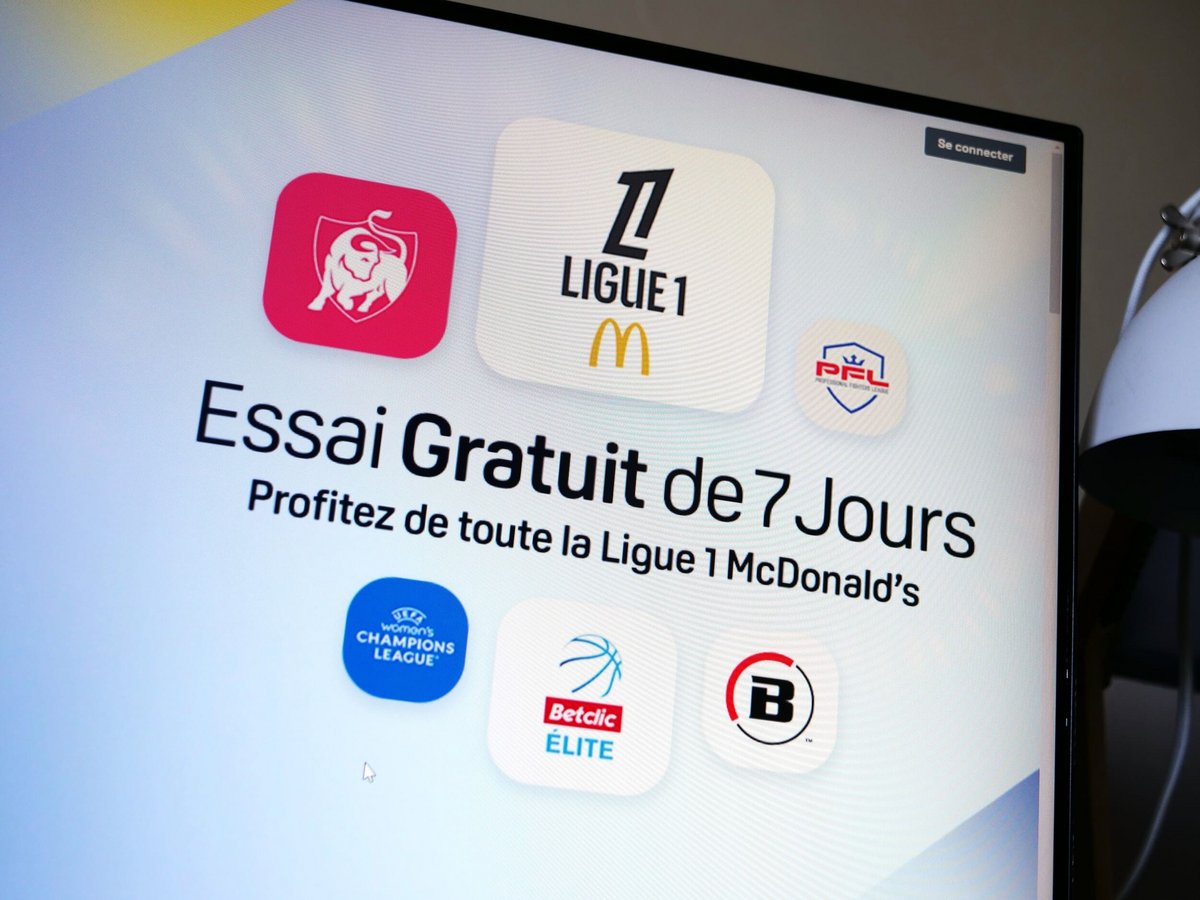 DAZN lance l'essai gratuit © Alexandre Boero / Clubic