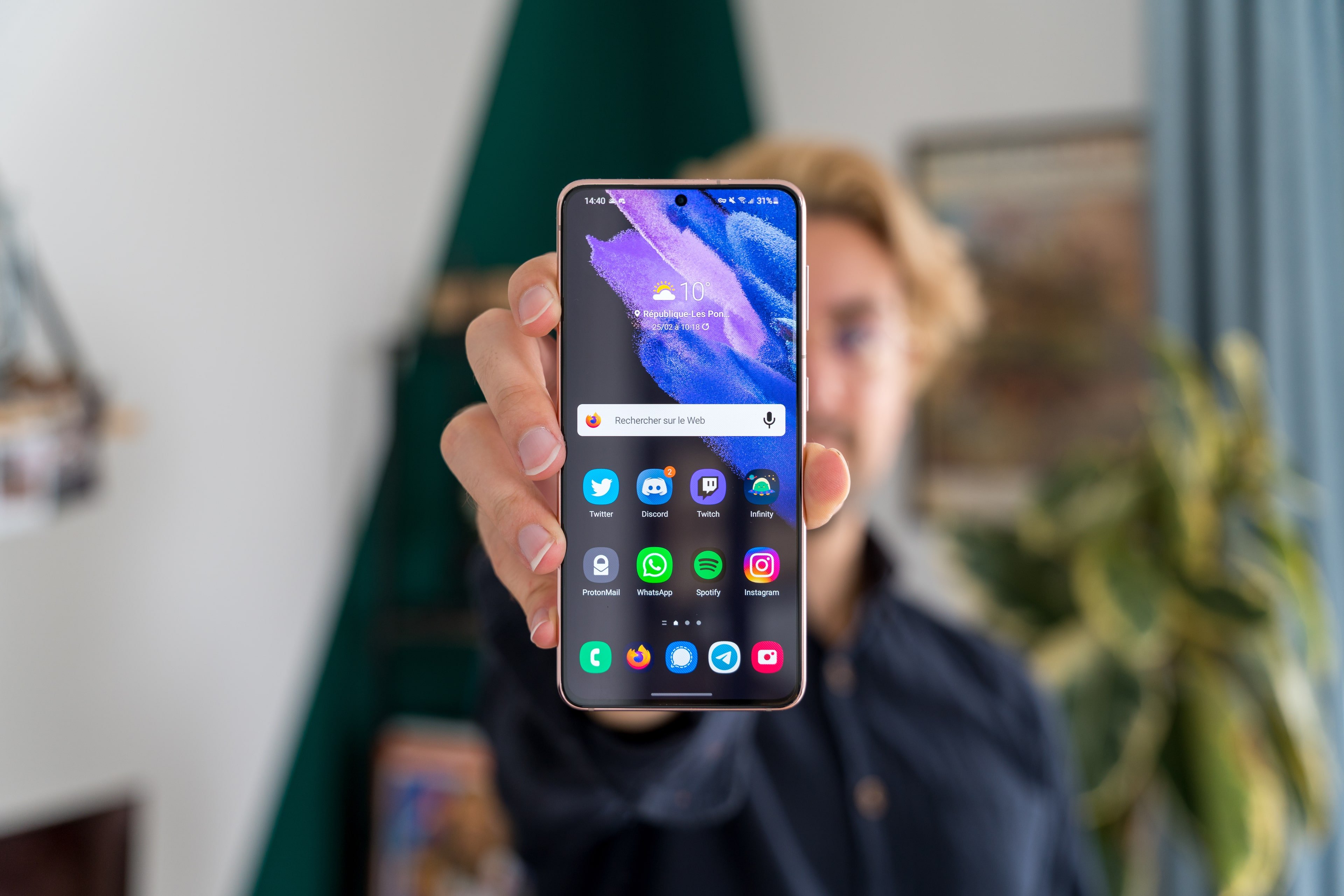 Samsung Galaxy S21 test