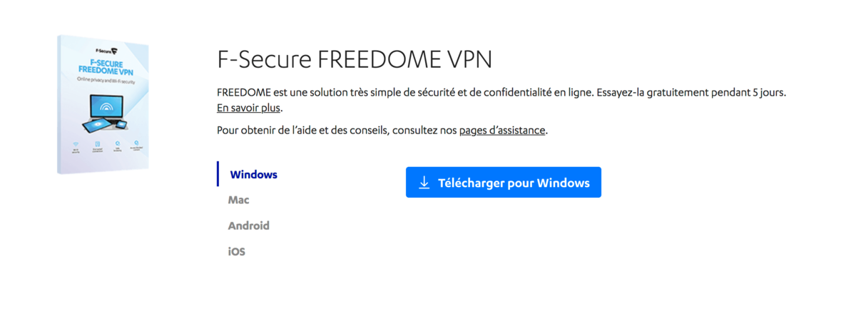 F-Secure Freedome VPN